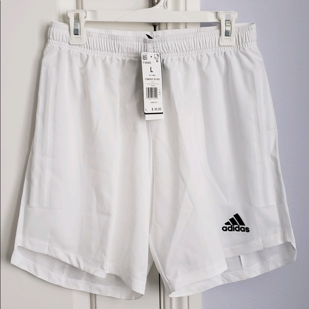 Men's AL Adidas Condivo 20 White short
